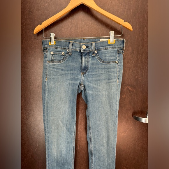 RAG & BONE Blue Jeans Womens 26 Skinny Fit - Picture 2 of 13